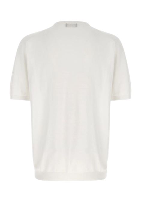 crew-neck t-shirt man ecù ROBERTO COLLINA | RB10021RB1002